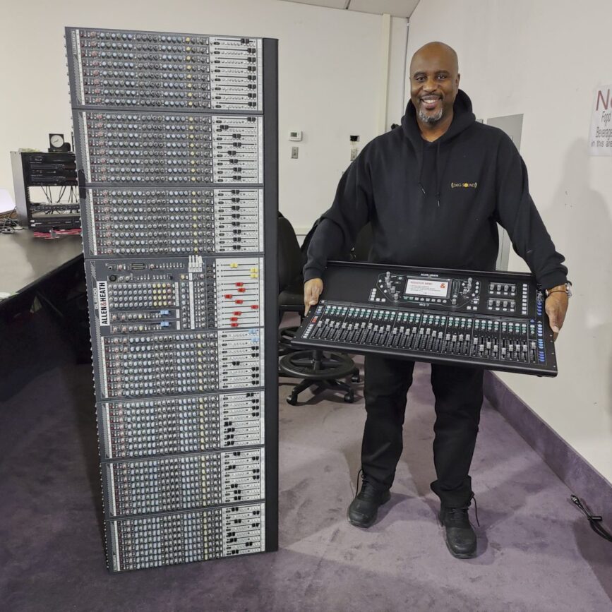 Luma Detroit New Providence Baptist Church Audio Mixer Upgrade